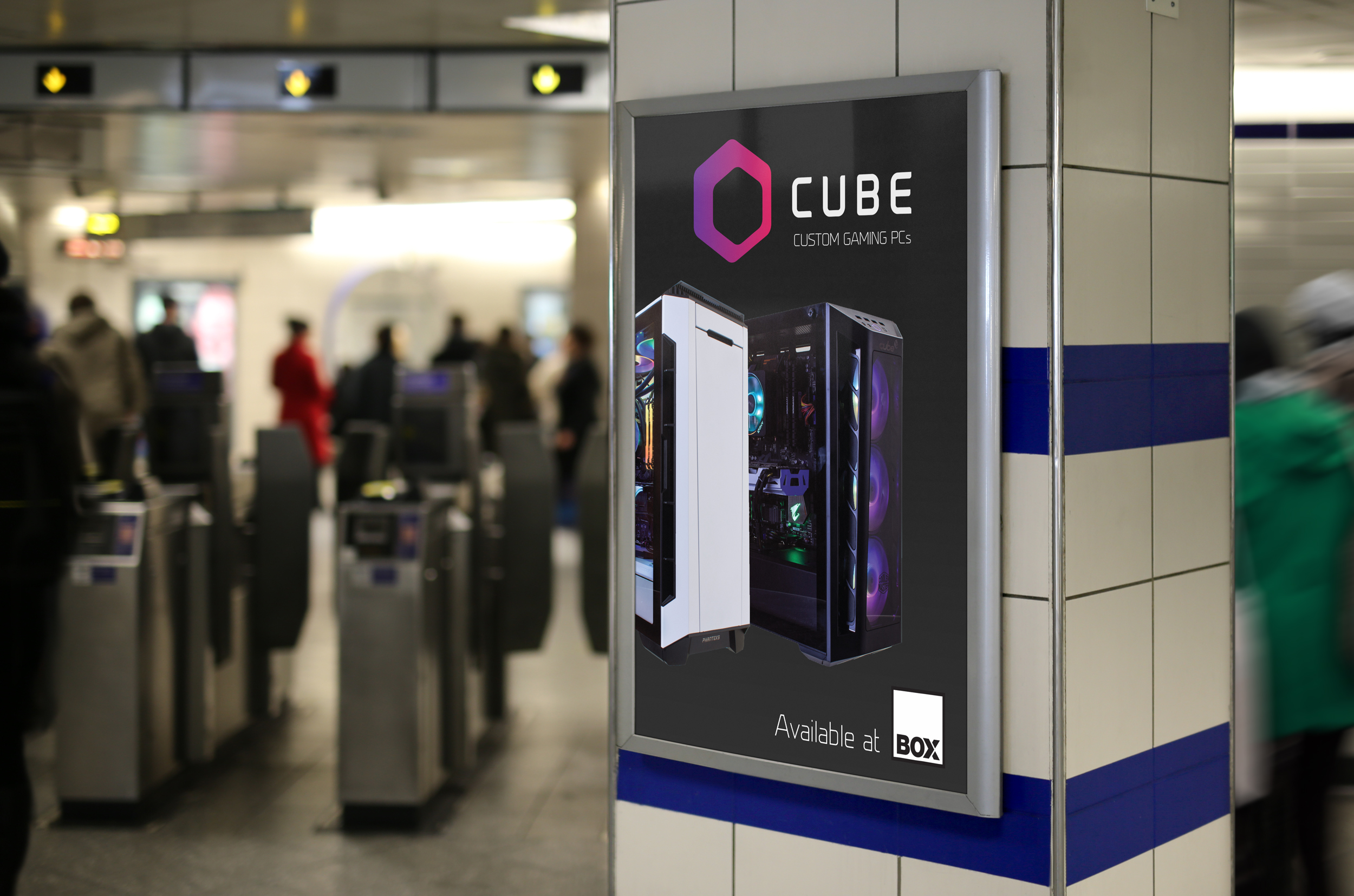 Cube PCs Poster Advert