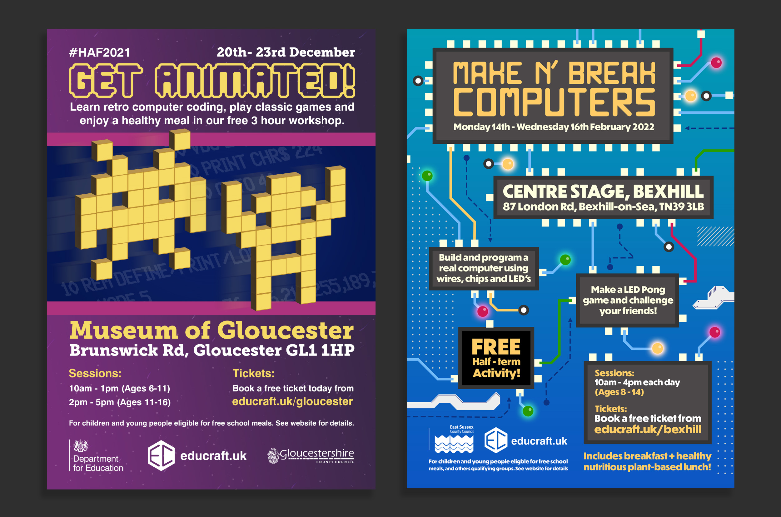 Get Animated Event Artwork Design