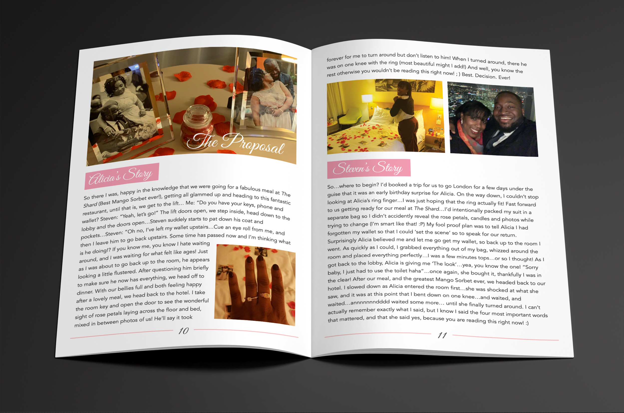 Wedding Book Inside