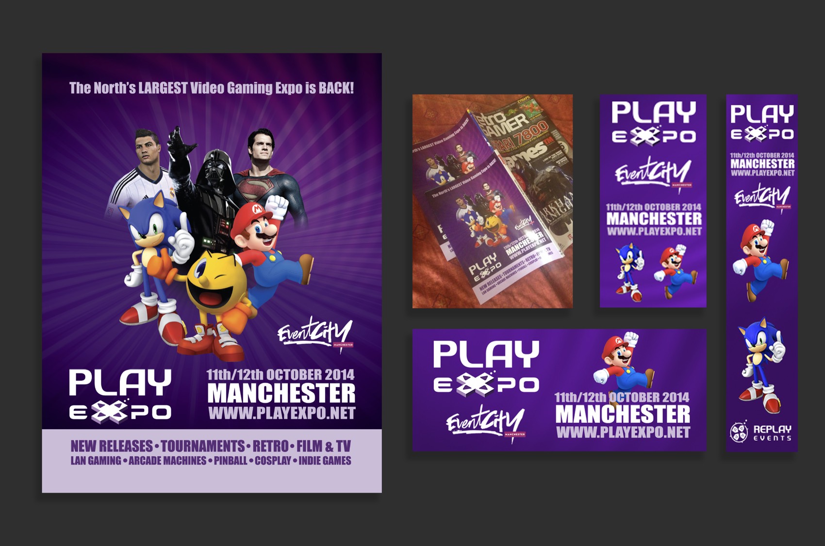Replay Events Magazine Adverts