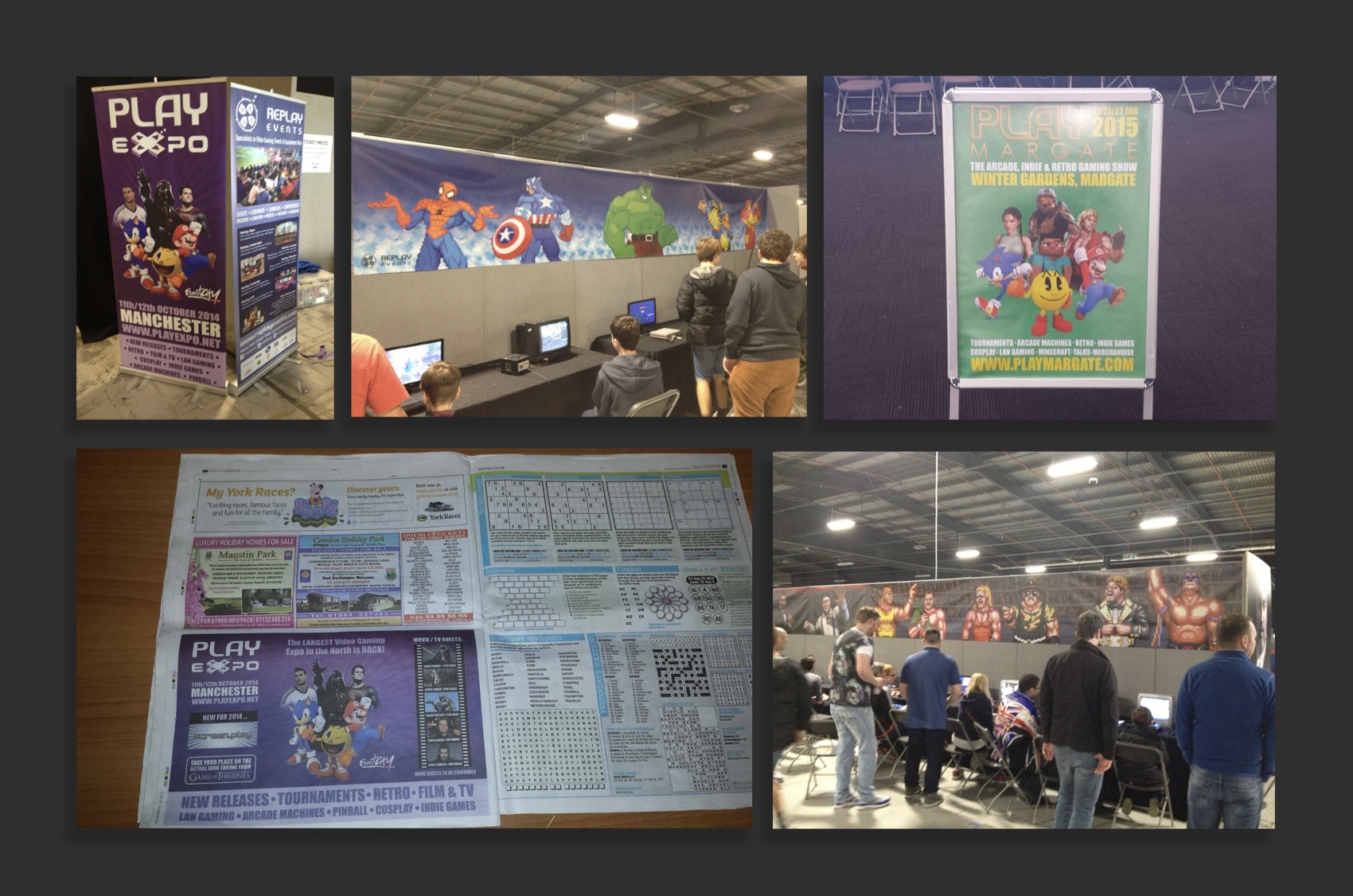 Replay Events Print Materials
