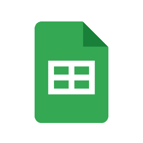 Google Sheets Icon